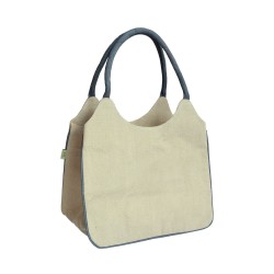 Sac réutilisable jute coton...